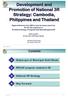 Development and Promotion of National 3R Strategy: Cambodia, Philippines and Thailand