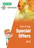 End of Year. Special Offers