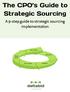 A 9-step guide to strategic sourcing implementation