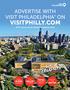 VISITPHILLY.COM ADVERTISE WITH VISIT PHILADELPHIA ON VALUE OF DMOS IS BIG BUSINESS TOTAL AUDIENCE REACH Leisure Visitor Marketing Opportunities