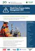 World Class Process Safety Management 2014