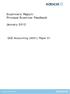 Examiners Report/ Principal Examiner Feedback. January GCE Accounting (6001) Paper 01