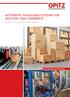 AUTOMATIC PACKAGING SYSTEMS FOR INDUSTRY AND COMMERCE