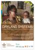 DRYLAND SYSTEMS. Food security and better livelihoods for rural dryland communities