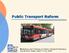 Public Transport Reform. World Bank