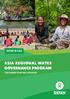 OXFAM IN ASIA. Asia Regional Water Governance Program. FAIR SHARing OF NATURAL RESOURCES