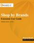 Shop by Brands Extension User Guide