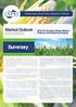 Summary. Summary. Market Outlook. Indaba Agricultural Policy Research Institute. 2015/16 Zambian Maize Market Outlook and Regional Analysis