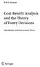 Cost-Benefit Analysis and the Theory of Fuzzy Decisions