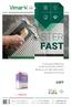 MASTER FAST C2FT. Improved professional single component cement adhesive with fast setting and reduced slip for tiling.