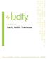 TRAINING GUIDE. Lucity Mobile Warehouse