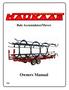 Bale Accumulator/Mover. Owners Manual