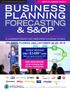 IBF S FLAGSHIP EVENT BUSINESS PLANNING FORECASTING & S&OP. w/ LEADERSHIP FORUM & 1-DAY FORECASTING & PLANNING TUTORIAL SILVER PACKAGE