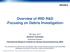 Overview of IRID R&D -Focusing on Debris Investigation-