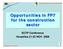 Opportunities in FP7 for the construction sector