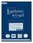 L egislative. &Legal CONFERENCE PENNSYLVANIA. Thursday, April 21, Friday, April 22, th Annual