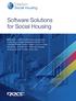Software Solutions for Social Housing
