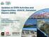 Updates on EWN Activities and Opportunities: USACE, Galveston District (SWG)
