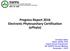 Progress Report 2016 Electronic Phytosanitary Certification (ephyto)