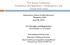 First Annual Conference Competition and Regulation Contemporary and Comparative Issues