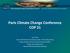 Paris Climate Change Conference COP 21