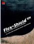 Flex Shield EM ELASTOMERIC ROOF PRODUCTS & SYSTEMS.... for roofs with exceptional stress requirements