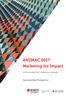ANZMAC 2017 Marketing for Impact. Sponsorship Prospectus. 2-6 December 2017 Melbourne, Australia. in partnership with