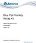 Blue Cell Viability Assay Kit
