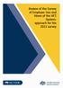 Review of the Survey of Employer Use and Views of the VET System: approach for the 2013 survey