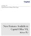CAPITAL V8. Capital Business Software White Paper. New Features Available in Capital Office V8, Release 8.2