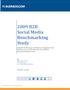 2009 B2B Social Media Benchmarking Study
