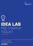 IDEA LAB PRE-STARTUP TOOLKIT A BRIEF GUIDE TO THE IDEATION JOURNEY