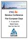 Benelux Conference Pan European Days
