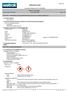 Safety Data Sheet. according to Regulation (EC) No 1907/2006. Wetrok SintoGard. Revision date: Product code: 366 Page 1 of 9