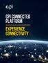 cpi connected platform experience connectivity