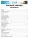 BOAT SHOW HANDBOOK TABLE OF CONTENTS