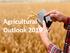 Agricultural Outlook 2019