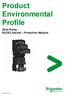 Product Environmental Profile Zelio Relay RXZE2 Socket - Protection Module