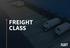 Understanding the freight classification