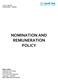 NOMINATION AND REMUNERATION POLICY